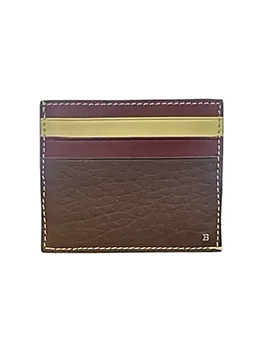 Bally Card Holder — נרתיק כרטיסים ליוניסקס, בצבע Brown And
