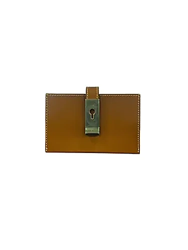 Bally Card Holder Plein — נרתיק כרטיסים ליוניסקס, בצבע Light Brown