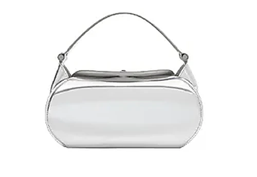 Ferrari Dino Top Handle Bag — תיק כתף לנשים, בצבע Silver