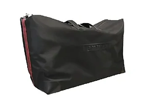 Ferrari Essentials Duffle Bag — תיק נסיעות לנשים, בצבע Black / Red Line