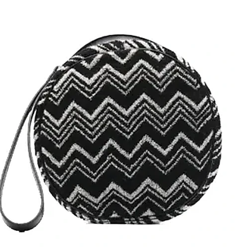 Missoni Striped Terry — תיק כתף לנשים, בצבע Black