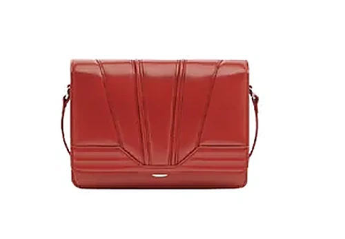 Ferrari GT Bag Crossbody Leather — תיק כתף לנשים, בצבע Red