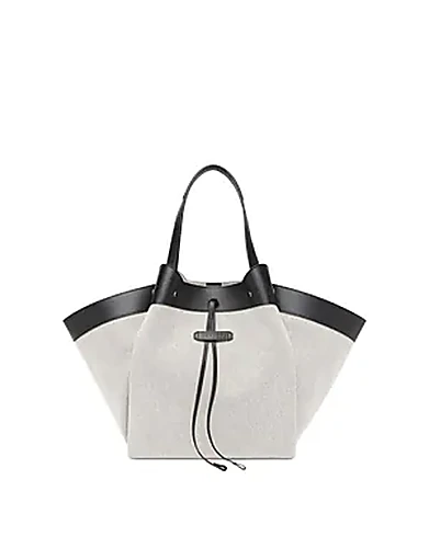 Ferrari GT Bag Mini Tote Canvas — תיק טוט לנשים, בצבע Grey