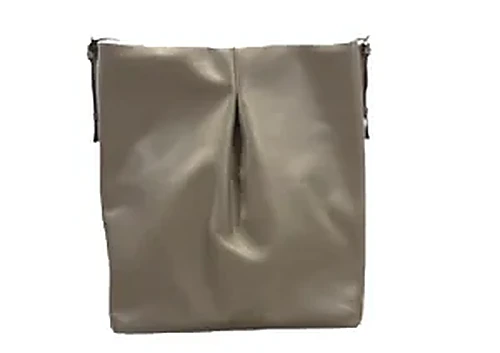 Lou Lou Studio Leather Shoulder Bag — תיק כתף לנשים, בצבע Taupe