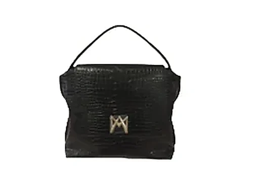 Ama Ambra Large — תיק כתף לנשים, בצבע Black Cocco
