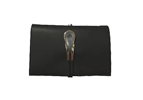 Giada Rote Leder Clutch — קלאץ׳ לנשים, בצבע Black