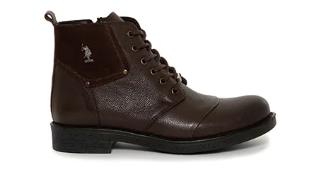 U.S. Polo Assn. Oglavci — נעליים לגברים, בצבע Brown