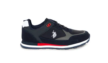 U.S. Polo Assn. Uspk 2021 — נעליים לגברים, בצבע Navy