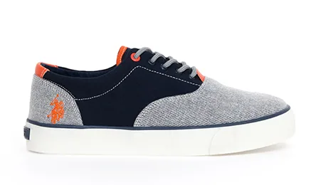 U.S. Polo Assn. Akhande — נעליים לגברים, בצבע Grey