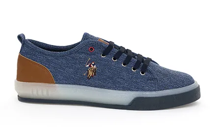 U.S. Polo Assn. Ateme — נעליים לגברים, בצבע Blue