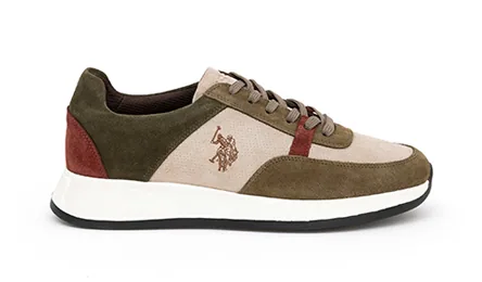 U.S. Polo Assn. Adser — נעליים לגברים, בצבע Beige