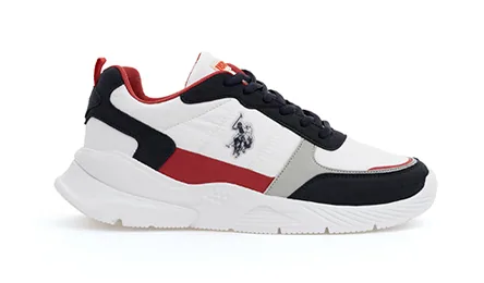 U.S. Polo Assn. Afemo — נעליים לגברים, בצבע White