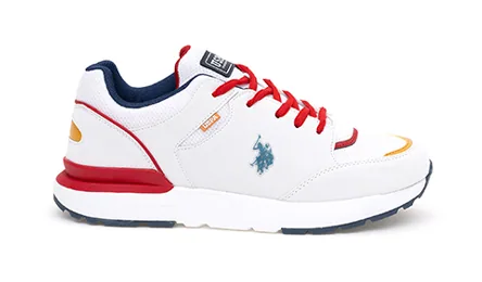 U.S. Polo Assn. Duer — נעליים לגברים, בצבע White