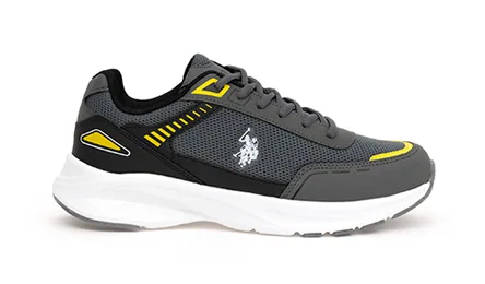 U.S. Polo Assn. Lanu — נעליים לגברים, בצבע Smoke Grey