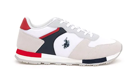 U.S. Polo Assn. Otto — נעליים לגברים, בצבע White