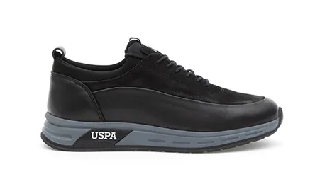 U.S. Polo Assn. Ron — נעליים לגברים, בצבע Black
