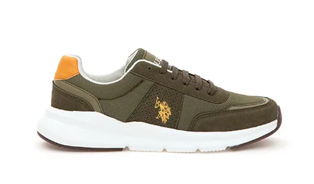 U.S. Polo Assn. Khaki Shoes — נעליים לגברים, בצבע Khaki
