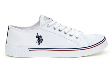 U.S. Polo Assn. Linen — נעליים לגברים, בצבע White