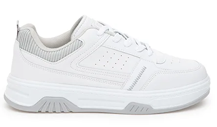 U.S. Polo Assn. White Shoes — נעליים לגברים, בצבע White