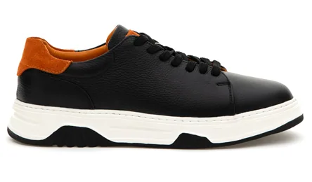 U.S. Polo Assn. Black Shoes — נעליים לגברים, בצבע Black
