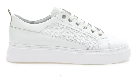 U.S. Polo Assn. White Shoes — נעליים לגברים, בצבע White