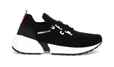 U.S. Polo Assn. Metir — סניקרס לגברים, בצבע Black