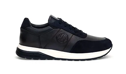 U.S. Polo Assn. Liver — נעליים לגברים, בצבע Navy