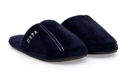 U.S. Polo Assn. Wales — נעלי בית לגברים, בצבע Navy
