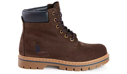 U.S. Polo Assn. Anza — נעליים לגברים, בצבע Brown