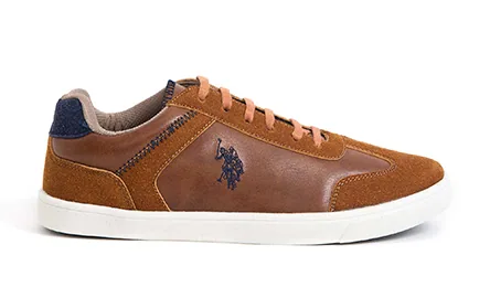 U.S. Polo Assn. Elfreda — נעליים לגברים, בצבע Tan