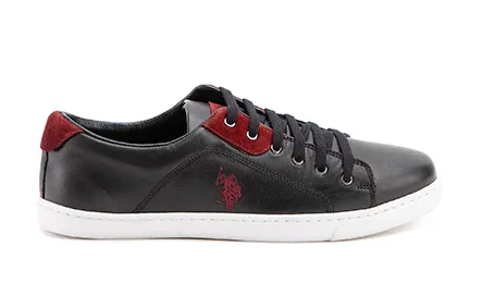 U.S. Polo Assn. Davita — נעליים לגברים, בצבע Black