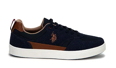 U.S. Polo Assn. Bonner — נעליים לגברים, בצבע Navy