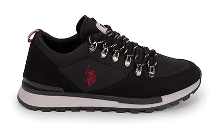 U.S. Polo Assn. Astra — נעליים לגברים, בצבע Black