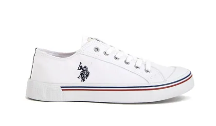 U.S. Polo Assn. Linen — נעליים לגברים, בצבע White