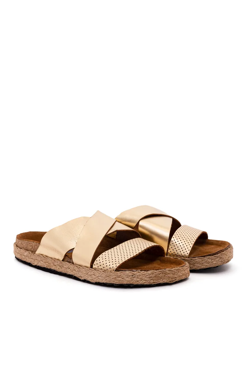 U.S. Polo Assn. Andrea — נעליים לנשים, בצבע Gold