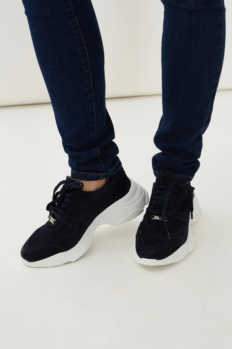 U.S. Polo Assn. Janet — נעליים לנשים, בצבע Navy
