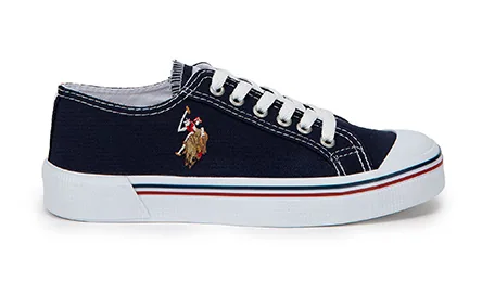U.S. Polo Assn. Linen — נעליים לנשים, בצבע Navy