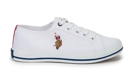 U.S. Polo Assn. Lorah — נעליים לנשים, בצבע White
