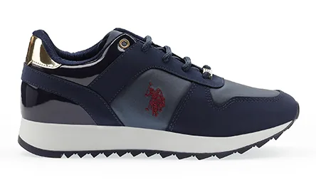 U.S. Polo Assn. Darnel — נעליים לנשים, בצבע Navy