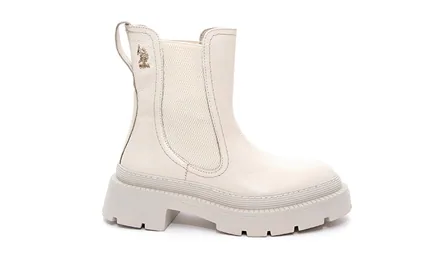 U.S. Polo Assn. Danube — נעליים לנשים, בצבע Beige
