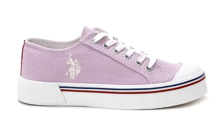 U.S. Polo Assn. Linen — נעליים לנשים, בצבע Lilac