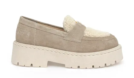 U.S. Polo Assn. Kuvarya — נעליים לנשים, בצבע Beige