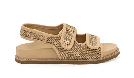 U.S. Polo Assn. Orgus — סנדלים לנשים, בצבע Beige