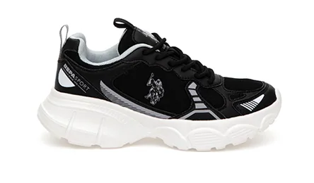 U.S. Polo Assn. Reason — סניקרס לנשים, בצבע Black