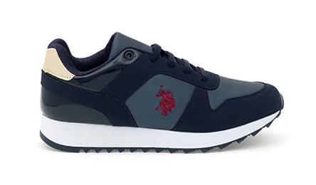 U.S. Polo Assn. Darnel — סניקרס לנשים, בצבע Navy
