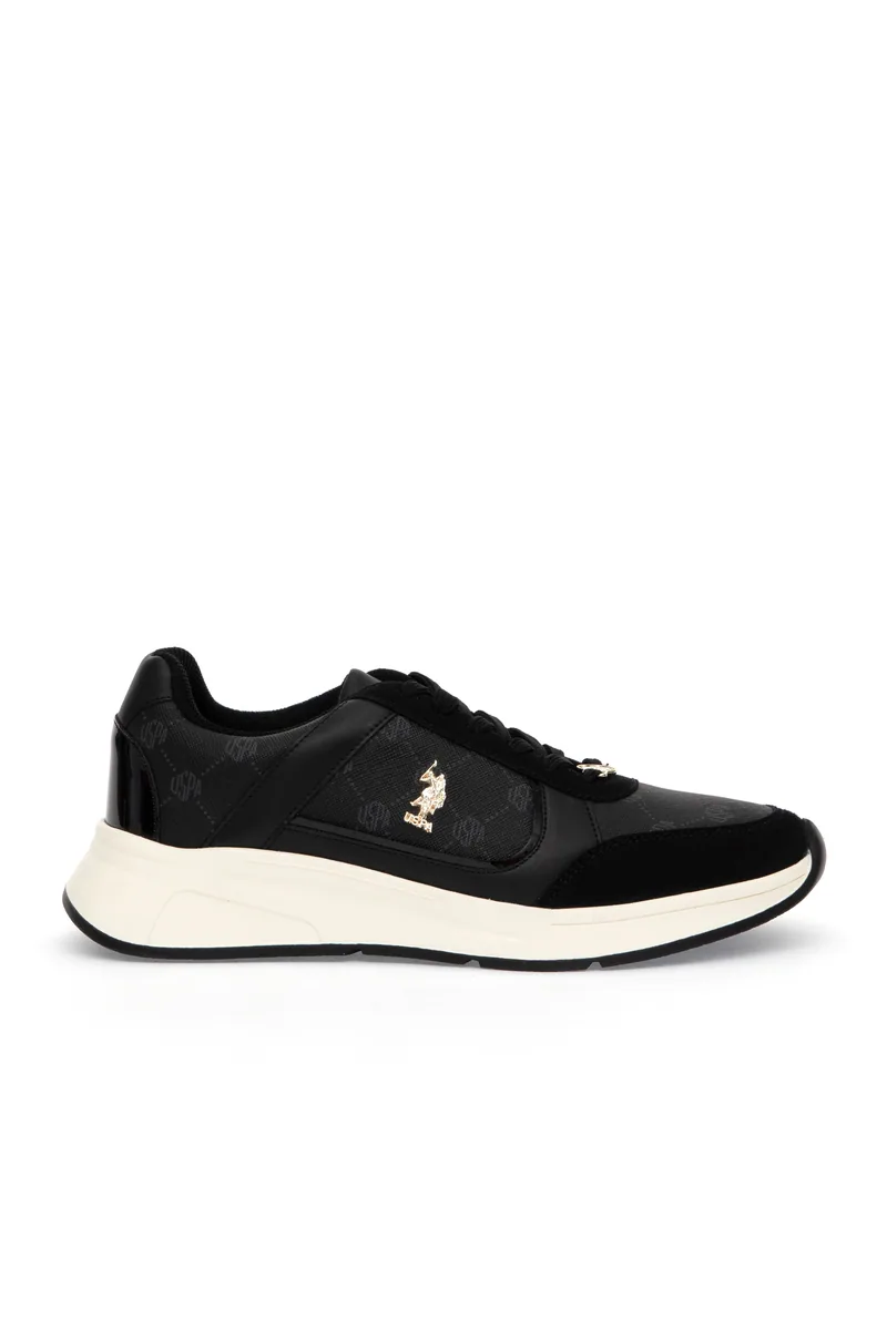 U.S. Polo Assn. Esrano — סניקרס לנשים, בצבע Black
