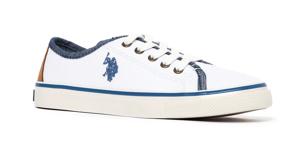 U.S. Polo Assn. Lori̇ta — נעליים לנשים, בצבע White