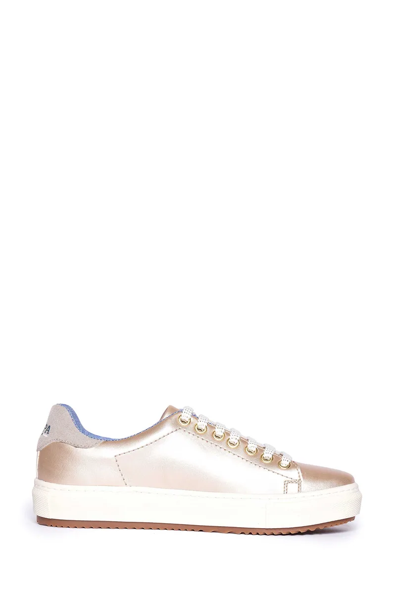 U.S. Polo Assn. Braly — נעליים לנשים, בצבע Gold