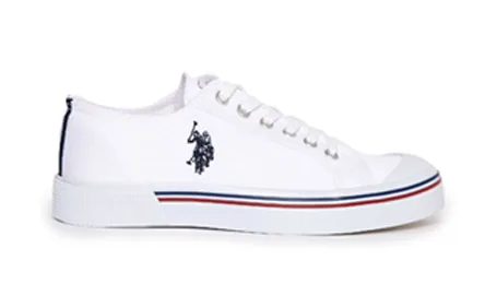 U.S. Polo Assn. Linen — נעליים לנשים, בצבע White