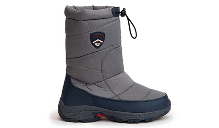 U.S. Polo Assn. Grimmer — נעליים לנשים, בצבע Grey